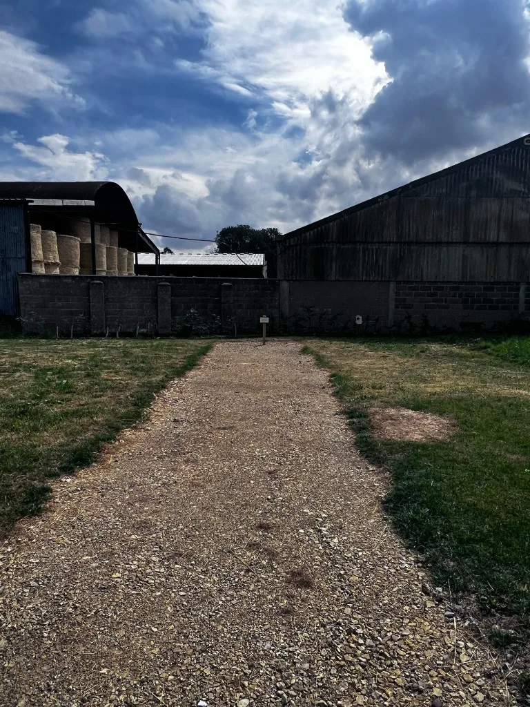 Braggert pitch at The Black Lion Caravan Site